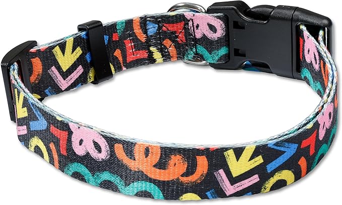 MS-5 Automatic Pet Door Collar, Genuine High Tech Pet Brand Dog Collar for Power Pet Doors - Deluxe Strap (Mac, Large) - DC-MAC-MS5-L