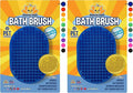 Bodhi Dog Shampoo Brush | Pet Shower & Bath Supplies for Cats & Dogs | Dog Bath Brush for Dog Grooming | Long & Short Hair Dog Scrubber for Bath | Professional Quality Dog Wash Brush (One Pack, Blue)