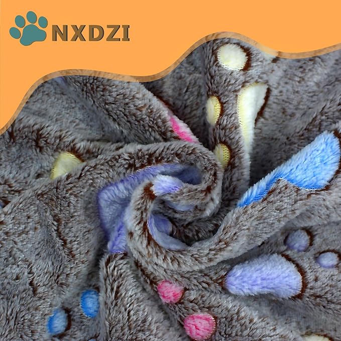 Dog Blankets for Medium Large Dogs Washable, 3 Pack Pet Blanket Washable 41" x 31", Fuzzy Soft Puppy Throw Cover for Kennel Crate Bed