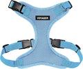 Voyager Step-in Pet Harness - All Weather Mesh, Adjustable Step in Harness for Cats and Dogs by Best Pet Supplies - Baby Blue, M