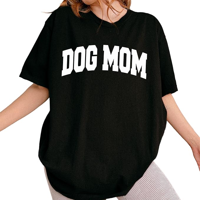 Custom Dog Mom Shirt for Women Pet Ears Sweatshirt with Name Unique Puppy Line Art Cute Dad Hoodie for DogDad Owner Lover