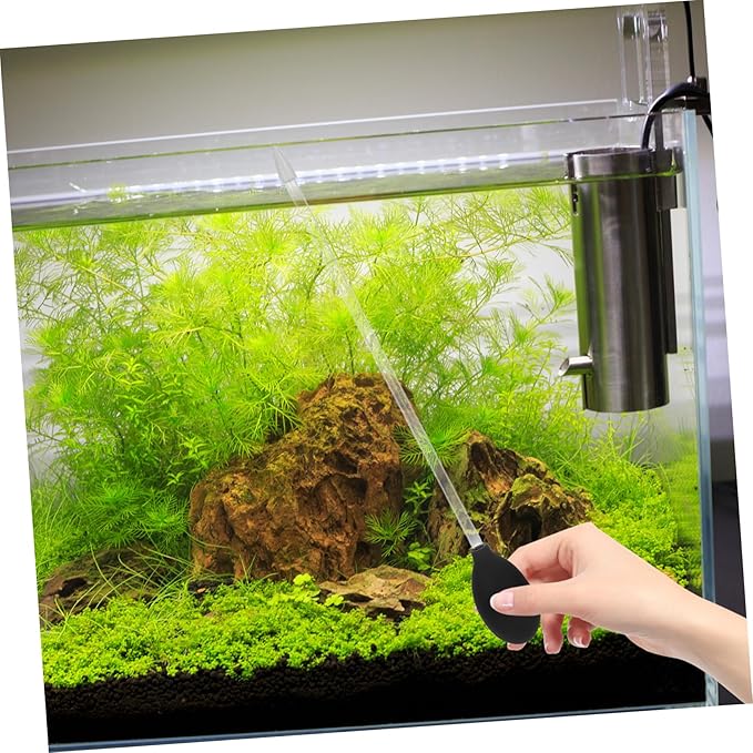 BESPORTBLE Fish Tank Water Changer Tool Coral Feeder for Aquarium Cleaning and Feeding Design for Safe Use Multi-Functional Aquarium Accessories