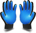 KENNELS & KATS Pet Grooming Gloves | Deshedding Glove for Easy, Mess-Free Grooming | Grooming Mitt for Dogs, Cats, Rabbits & Horses with Long/Short/Curly Hair | Pet Hair Gloves for Pet Hair Removal