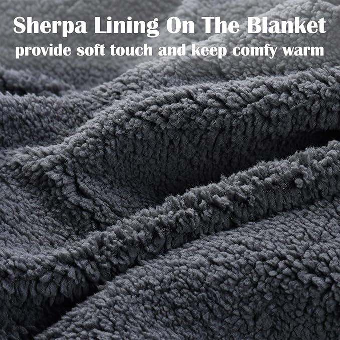 Kritter Planet Waterproof Bed Blanket, Washable Stain Proof Pad Bed Cover, Reversible Leakproof Furniture Protector, Liquid Pee Proof Blanket for Couch Sofa, 80x60 inch, Queen Size
