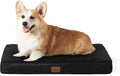 Bedsure Large Dog Bed for Crate - Comfy Flat Pet Beds with Removable Washable Cover, Orthopedic Egg Crate Foam Crate Mat, Suitable for Pet Up to 50 lbs