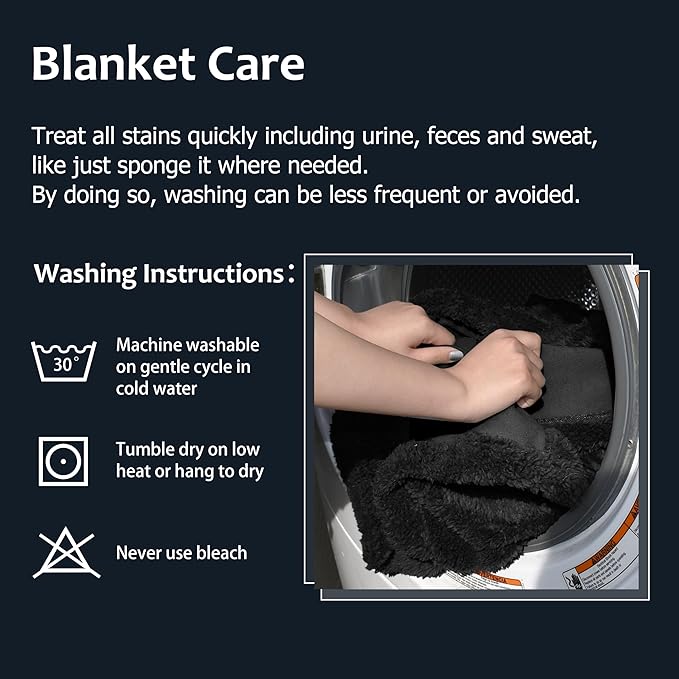 Kritter Planet Waterproof Dog Blanket, Reversible Water Proof Pet Blanket for Couch, Bed & Sofa, Washable Couch Covers for Large Dogs - Protects Furniture from Fur, Dirt, and Accidents