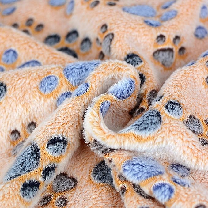 Dog Blankets for Medium Large Dogs, 3 Pack Pet Blanket Washable 41" x 31", Fuzzy Soft Puppy Throw Cover for Kennel Crate Bed