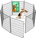FXW MiniPaws Unleashed Dog Playpen, Expandable & Portable Design for Yard, RV Camping and Indoor Use, for Small and Medium Dogs, 32-inch 8 Panels