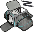 Premium Pet Carrier – Dog & Cat Travel Bag, Airline Approved, Soft-Sided Design for Small to Large Pets, TSA Compliant, Expandable & Collapsible (Gray)