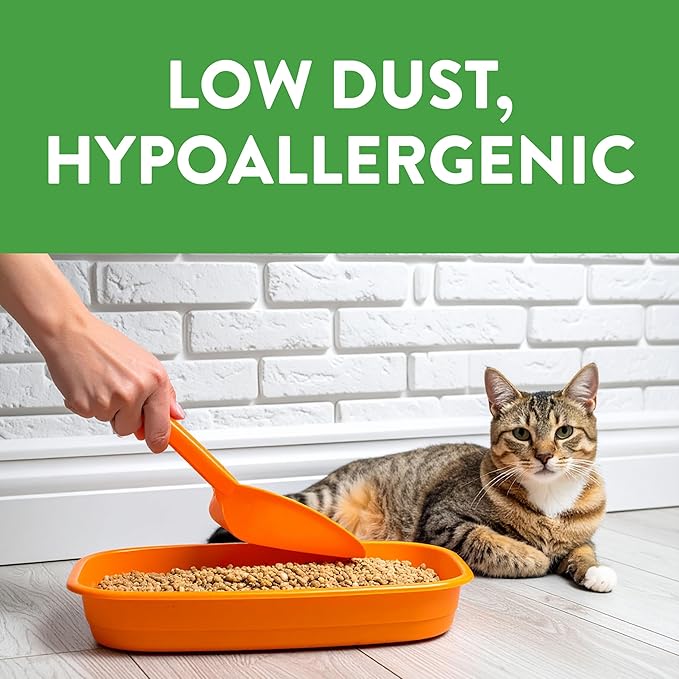 Feline Pine Platinum Non-Clumping Cat Litter, Feline Pine Cat Litter 18lb