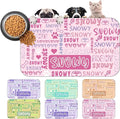 Personalized Dog Cat Mat with Name Photo Custom Placemat Feeding Mats for Food and Water Customized Non-Slip Waterproof Doormat for Bowls Outdoor Indoor Floors Gifts for Pet Owner