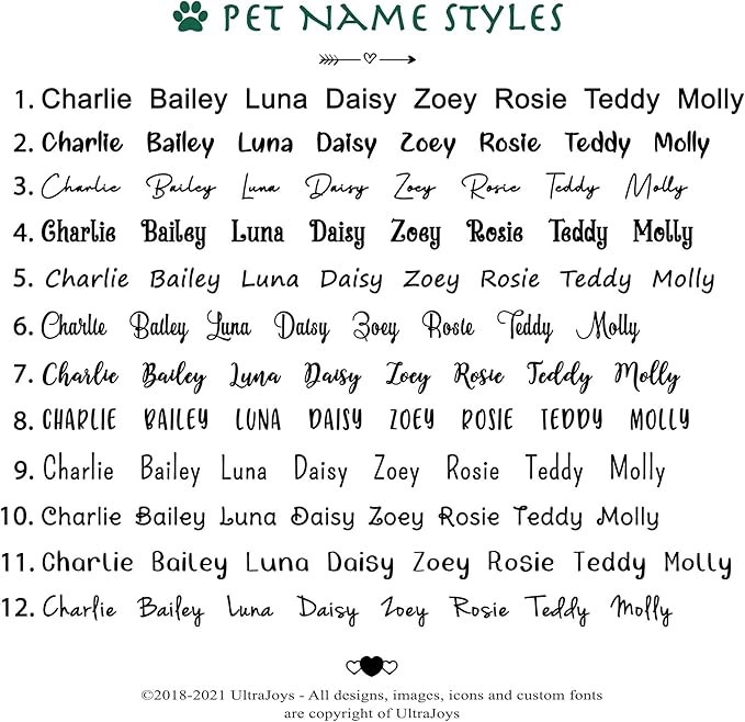 Ultra Joys Cat ID Tag Personalized Pet Tags, Durable Stainless Steel Small Pet Mini Dog Cat Tag Lightweight - Cathead Tag in Silver