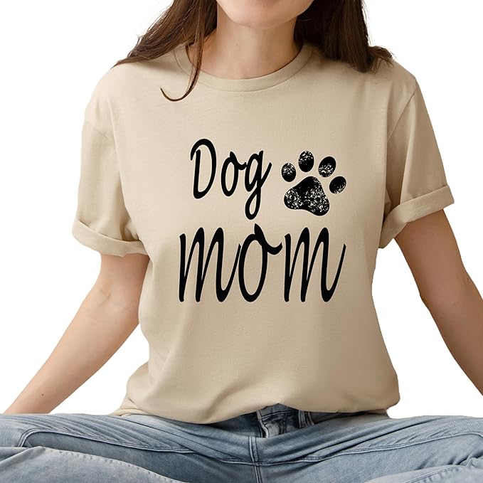 Custom Dog Mom Shirt for Women Pet Ears Sweatshirt with Name Unique Puppy Line Art Cute Dad Hoodie for DogDad Owner Lover