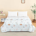 WenBags Waterproof Dog Bed Cover 40 * 60 Inches Throw Size,Pet Hair Resistant Reversible Couch Cover Mattress Protector,Leakproof Bed Liner/Sheet/Blanket for Adults Elderly Pets (Cute Dogs, 40 * 60)