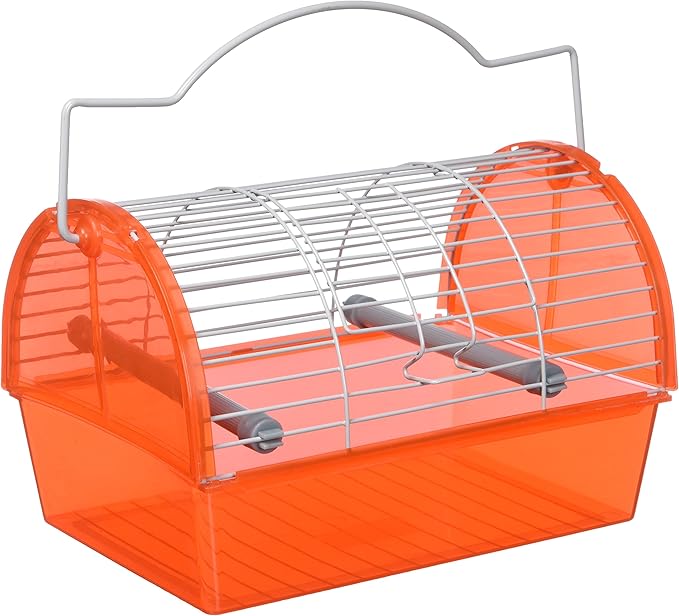 Penn-Plax Carrier for Small Animals & Birds - Small- Colors may vary
