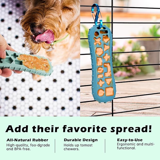 Dog Chew Toys for Aggressive Chewers: Tough Dog Toy for Small Dogs - Indestructible Dog Toy - Heavy Duty Dog Toys -Dog Toys for Small/Medium/Large Dogs Breed (Blue and Green)