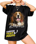Mit & Mia Custom Your Own Bootleg Rap Shirts for Boyfriend Girlfriend Face Shirt with Photo Gift for Him Her Pet Lovers