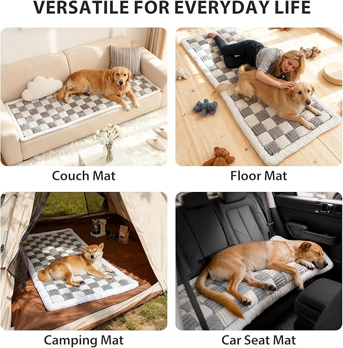 Dog Couch Cover Protector, Dog Couch Coves for Sofa, Couch Cushion for Dogs Washable, Pet Mat Bed Couch Covers for Large Dogs