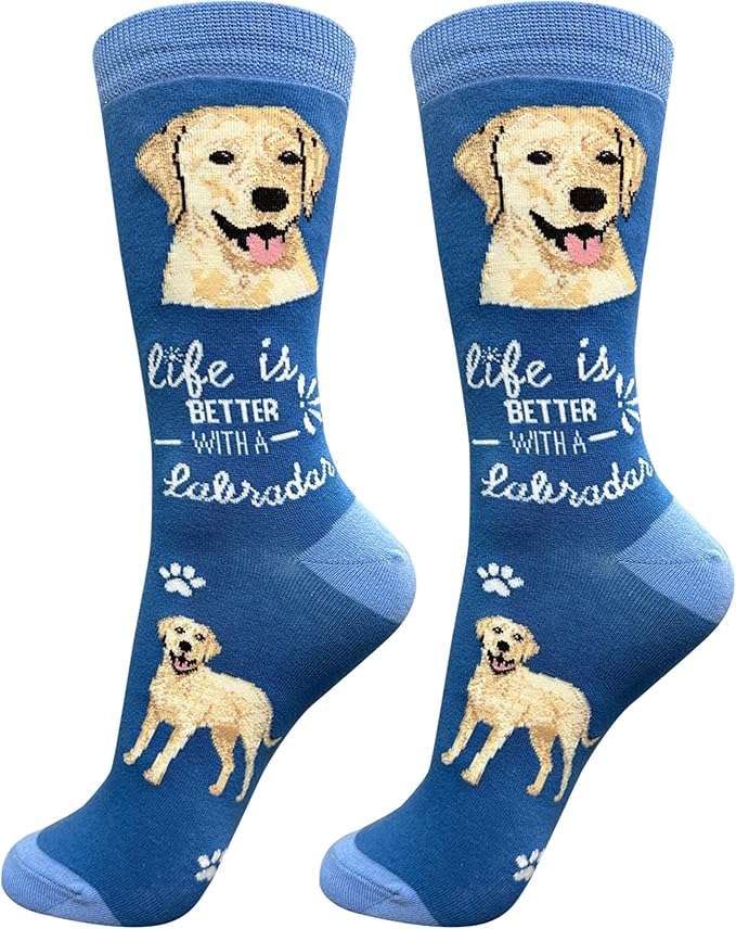 E&S Pets Pet Lover Socks - Dog & Cat Socks - Unisex Novelty Gifts