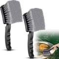 2 Pack Brush for Bird Baths, Bird Bath Cleaner with Ergonomic Handle and PVC Bristles, Gentle Yet Effective Cleaning for Wigglers, Feeders, Hook Design