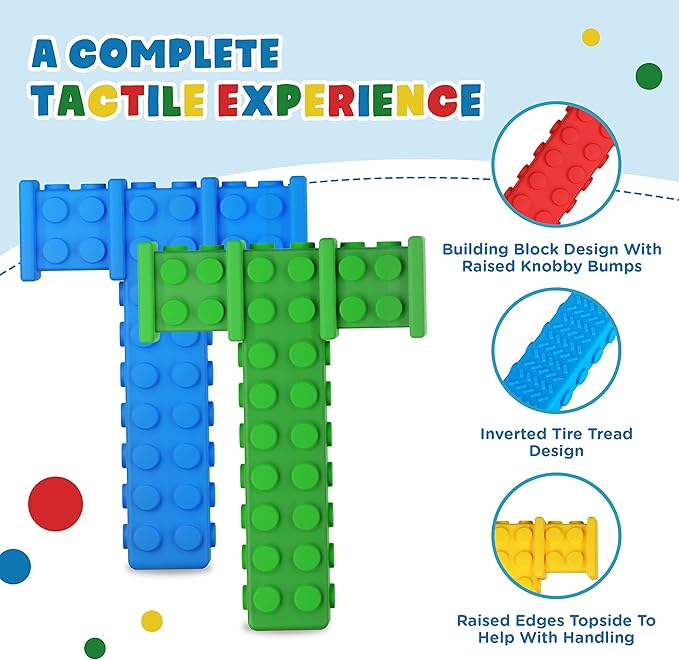 Chewy Sensory Toys for Kids with Autism Sensory Product for Adults Teens Toddlers, ADHD Tools for Kids, ADHD Toys for Autistic Children, Oral Motor Tool Tube, Mouth Toys, Chew Stick (Winter)