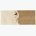 Avanti Linens - Bath Mat, Soft & Absorbent Cotton Rug, Nature Inspired Bathroom Decor (Gilded Birds Collection, 24" x 60")