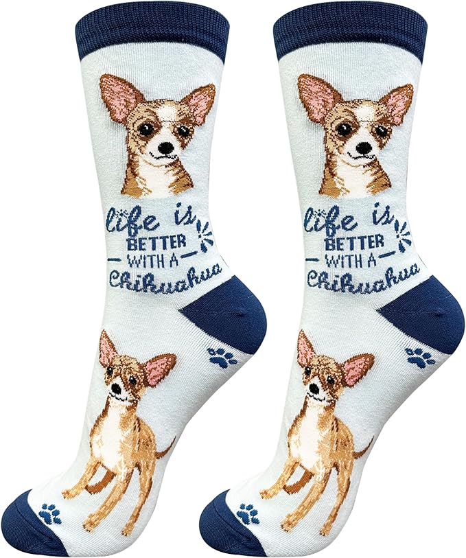 E&S Pets Pet Lover Socks - Dog & Cat Socks - Unisex Novelty Gifts