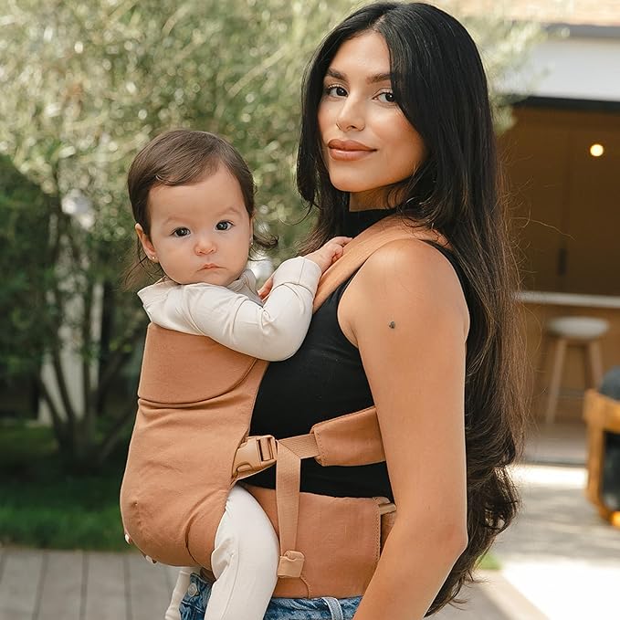 WildBird - Aerial Buckle Carrier - 2-24 Months - Large (L-4XL) Willow - Front or Back Carry - Cross Straps, Lumbar Support, Headrest - Hip Healthy - Baby Carrier - Baby Essentials - New Mom Gifts