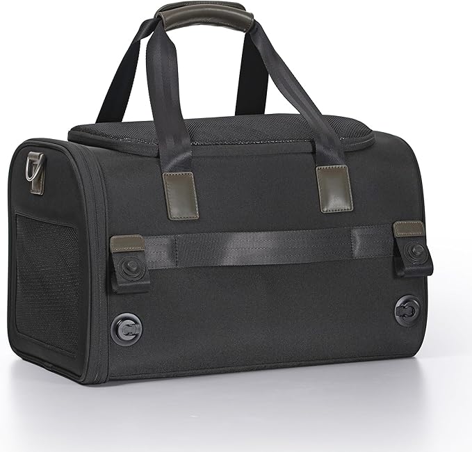 Traveler's Choice Argo Pawsport to Adventure Pet Carrier, Black