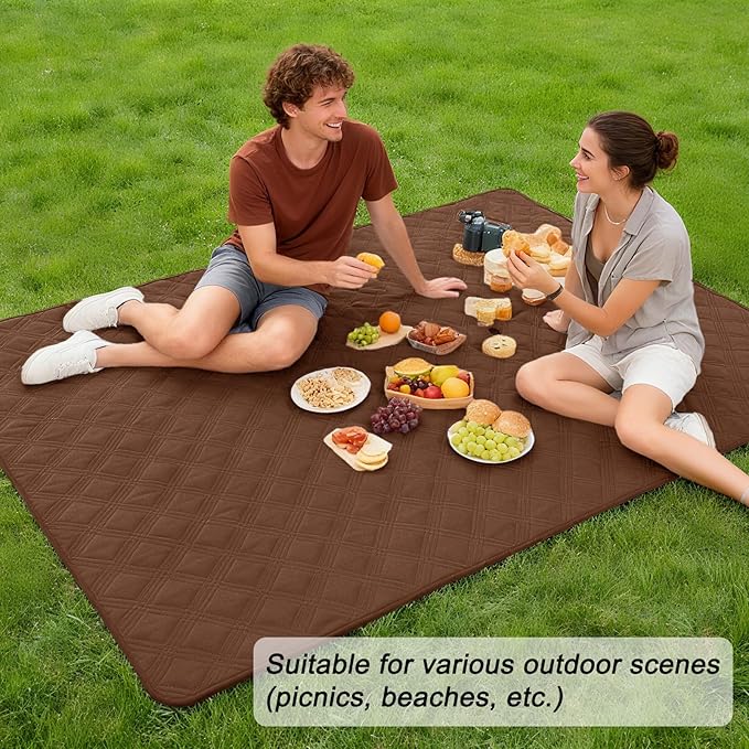 hyha Waterproof Dog Blanket, Reversible Pet Bed Blanket, Soft Sofa Couch Cover for Dogs Washable, Waterproof Pet Couch Covers for Sofa Puppy Cats Furniture Protector(68"x82", Brown/Beige)
