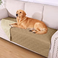 hyha Waterproof Dog Bed Blanket, Soft Pet Blankets, Waterproof Couch Cover for Dogs, Reversible Sofa Covers Washable for Furniture (40x70 Inch, Camel/Beige)