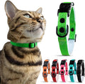 OutdoorBengal Green Breakaway Kitten Collar - Ultra Safe Quick Release Cat Collar for Small Kittens Under 6 Months – Soft-Padded, Lightweight, Adjustable, Thin and Comfortable, No Bell (Green, Kitten)