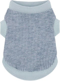 Cozy and Functional Dog Shirts for Small Puppies: Stretchable Blue Attire with Easy-On Design, Ideal for Chihuahuas and Yorkies - Enhance Comfort and Playfulness on Chill Days X-Large