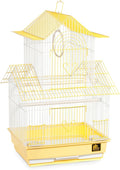 Prevue Hendryx SP1720-1 Shanghai Parakeet Cage, Yellow and White