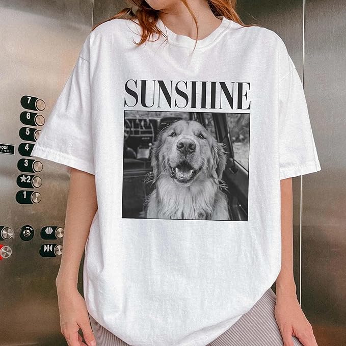 Personalized Dog Photo Shirt for Women and Men, Custom Dogs Face Shirt, Sweatshirt, Hoodie, Dogs Mom Shirts, Pet Photo Shirts, Dog Mom Gifts, Pet Owner Gifts Customized, Cat Mama Tshirt