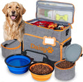 Customized Dog Travel Bag - You Name It and We Make It, Your Own Personalized Pet Travel Bag, Make It Special for You and Your Pet. (Light Grey)