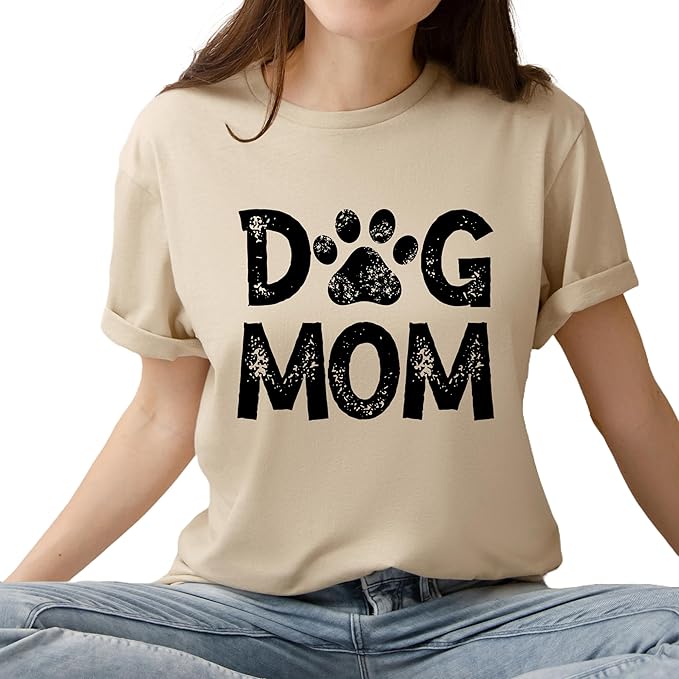 Custom Dog Mom Shirt for Women Pet Ears Sweatshirt with Name Unique Puppy Line Art Cute Dad Hoodie for DogDad Owner Lover
