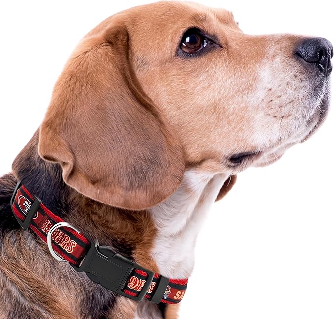 New & Improved Pets First NFL Licensed PET Collar- Heavy-Duty, Strong, and Durable New Dog Collar. Available in 32 Football Teams and 4 Sizes