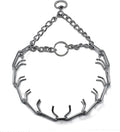 Herm Sprenger Prong Dog Training Collar Ultra-Plus Chrome Plated Steel Pet Pinch Collar No-Pull Collar for Dogs Anti Pull Training Collar Made in Germany 4mm x 25in Large