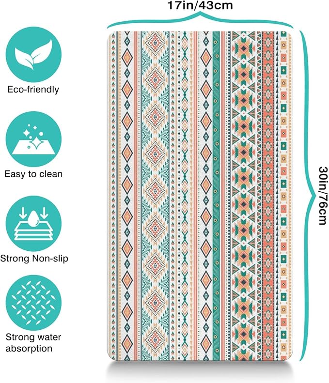 Pet Feeding Mat for Floors Waterproof Dog Mat for Food and Water Absorbent Quick Dry Non Slip mat for Cat Bowls