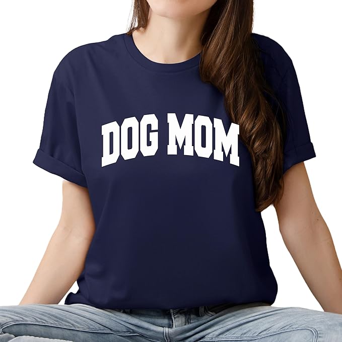 Custom Dog Mom Shirt for Women Pet Ears Sweatshirt with Name Unique Puppy Line Art Cute Dad Hoodie for DogDad Owner Lover