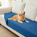 hyha Waterproof Dog Blanket, Soft Dog Bed Cover Pet Blankets, Waterproof Sofa Couch Cover for Dogs Washable, Reversible Pet Couch Covers for Sofa Furniture (30x70 Inch, Navy Blue/Navy Blue)