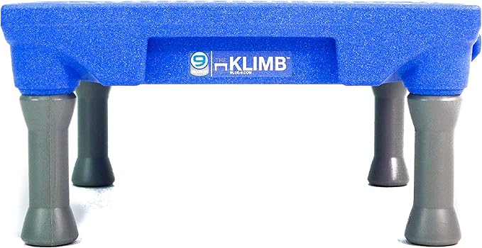 Blue-9 Pet Products KLIMB Dog Training Platform and Agility System, Durable and Portable for Indoor or Outdoor Use, Made in The USA, Blue