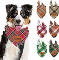 Personalized Dog Gifts Withe Name Custom Dog & Cat Bandana Personalized Pet Neckwear Dogs Costume Accessories for Small Medium Large Dogs Cats Birthday Valentines Day Gifts