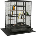 Under Pet Cage Mat for Bird Cages, Dog Kennels, Reptile Aquariums, Dog Kennels, Water-Resistant Pad for Hard Floors and Surfaces (X-Large)