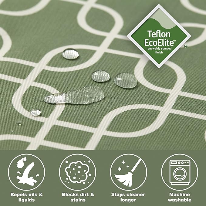 MidWest Homes for Pets Orthoperdic Egg-Crate Nesting Pet Bed w/ Teflon Fabric Protector, Large Green