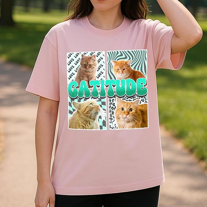 H-DEWALL Custom Shirts Custom Bootleg Rap Shirt for Him Custom Face Shirt with Photo Pet Custom Tees Gift for Dog Cat Lover