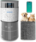 Air Purifier for Home Pets with Smart WiFi up to 4000Ft², H13 HEPA for Floating Pet Hair, Dander & Pet Odor, 7-Stage Filter, Electronic Aromatherapy Diffuse, 360° Wide Intake,22dB Ultra Quiet