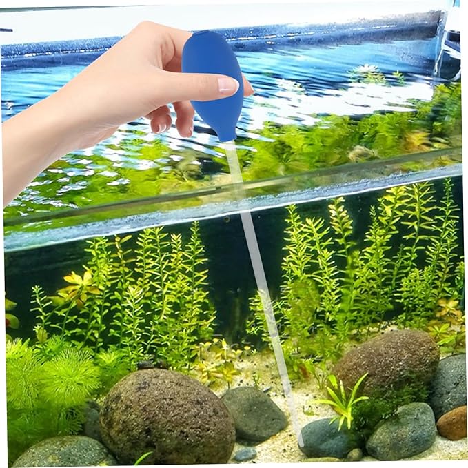 Aquarium Cleaning Tool Manual Water Changing Feature Soft Coral Feeder for Gentle Care for Maintaining Healthy Fish Tank Environment