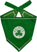 Pets First NBA Boston Celtics TIE Bandana, Size Small/Medium. Dog Bandana Scarf Bib for Pet Cat Dog. The Ultimate Game-Day, Party Bandana